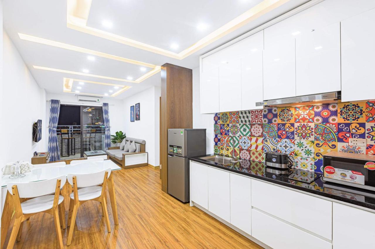 Апартаменты 2Br Balcony Best Sea View - City View - Optional - High Floor - 1' To My Khe Beach - Can Ho 2Pn Ban Cong View Bien - View Thanh Pho - Nhieu Loai Phong - Mot Phut Den Bien - Tang Cao Дананг Экстерьер фото