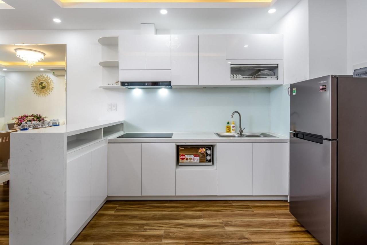 Апартаменты 2Br Balcony Best Sea View - City View - Optional - High Floor - 1' To My Khe Beach - Can Ho 2Pn Ban Cong View Bien - View Thanh Pho - Nhieu Loai Phong - Mot Phut Den Bien - Tang Cao Дананг Экстерьер фото
