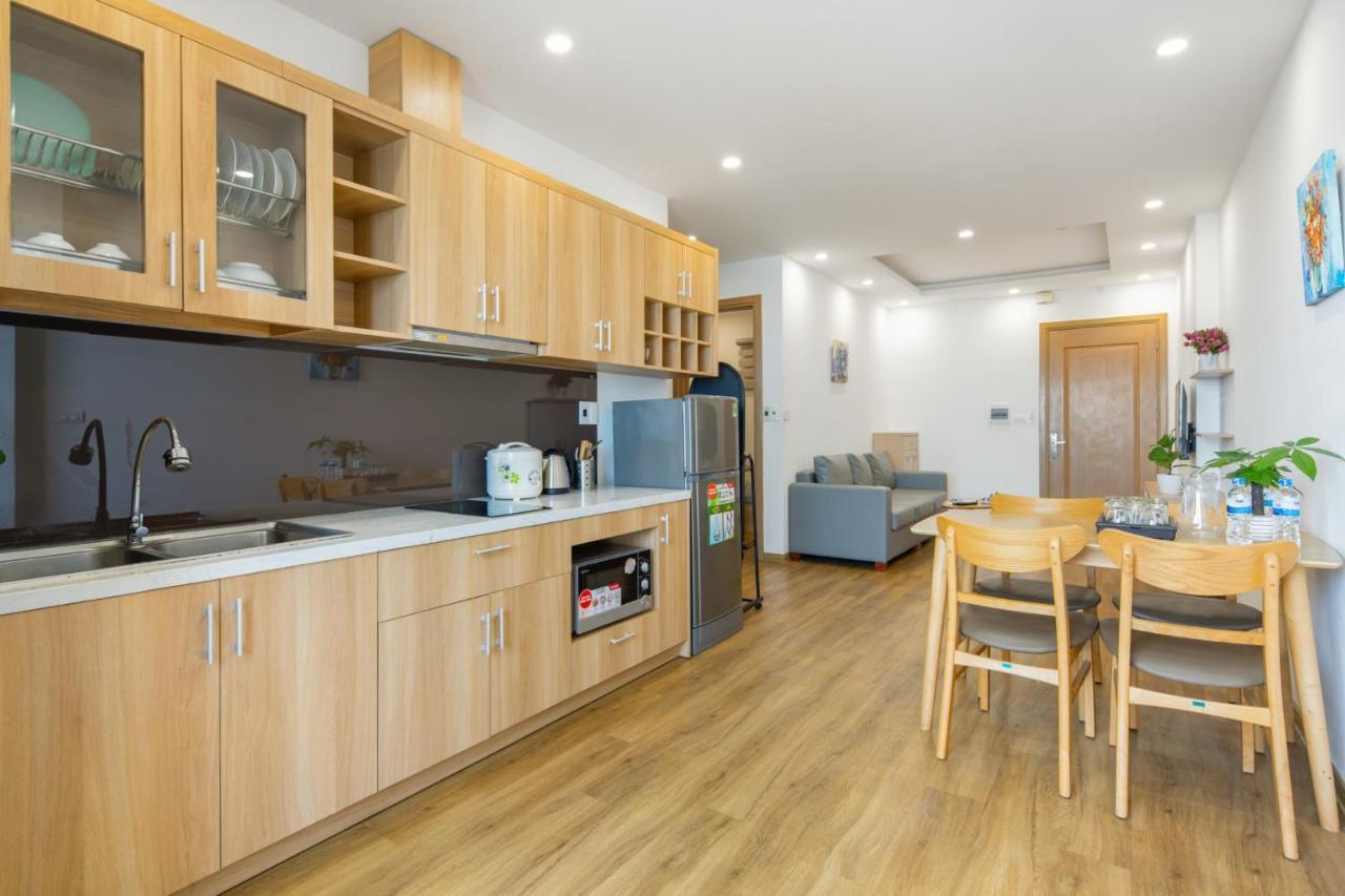 Апартаменты 2Br Balcony Best Sea View - City View - Optional - High Floor - 1' To My Khe Beach - Can Ho 2Pn Ban Cong View Bien - View Thanh Pho - Nhieu Loai Phong - Mot Phut Den Bien - Tang Cao Дананг Экстерьер фото