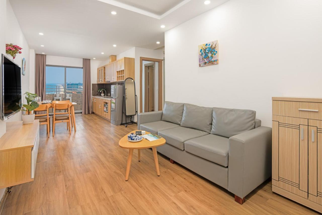 Апартаменты 2Br Balcony Best Sea View - City View - Optional - High Floor - 1' To My Khe Beach - Can Ho 2Pn Ban Cong View Bien - View Thanh Pho - Nhieu Loai Phong - Mot Phut Den Bien - Tang Cao Дананг Экстерьер фото