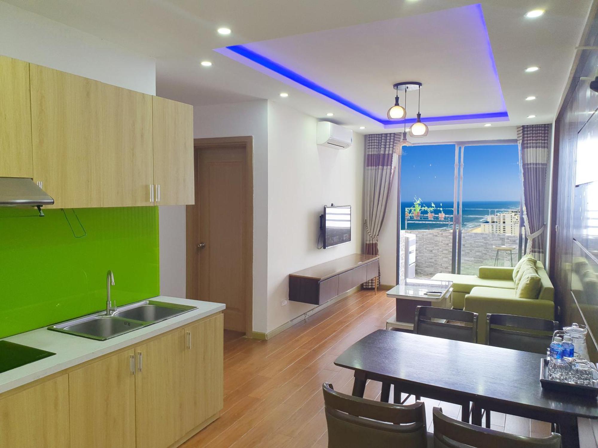 Апартаменты 2Br Balcony Best Sea View - City View - Optional - High Floor - 1' To My Khe Beach - Can Ho 2Pn Ban Cong View Bien - View Thanh Pho - Nhieu Loai Phong - Mot Phut Den Bien - Tang Cao Дананг Экстерьер фото