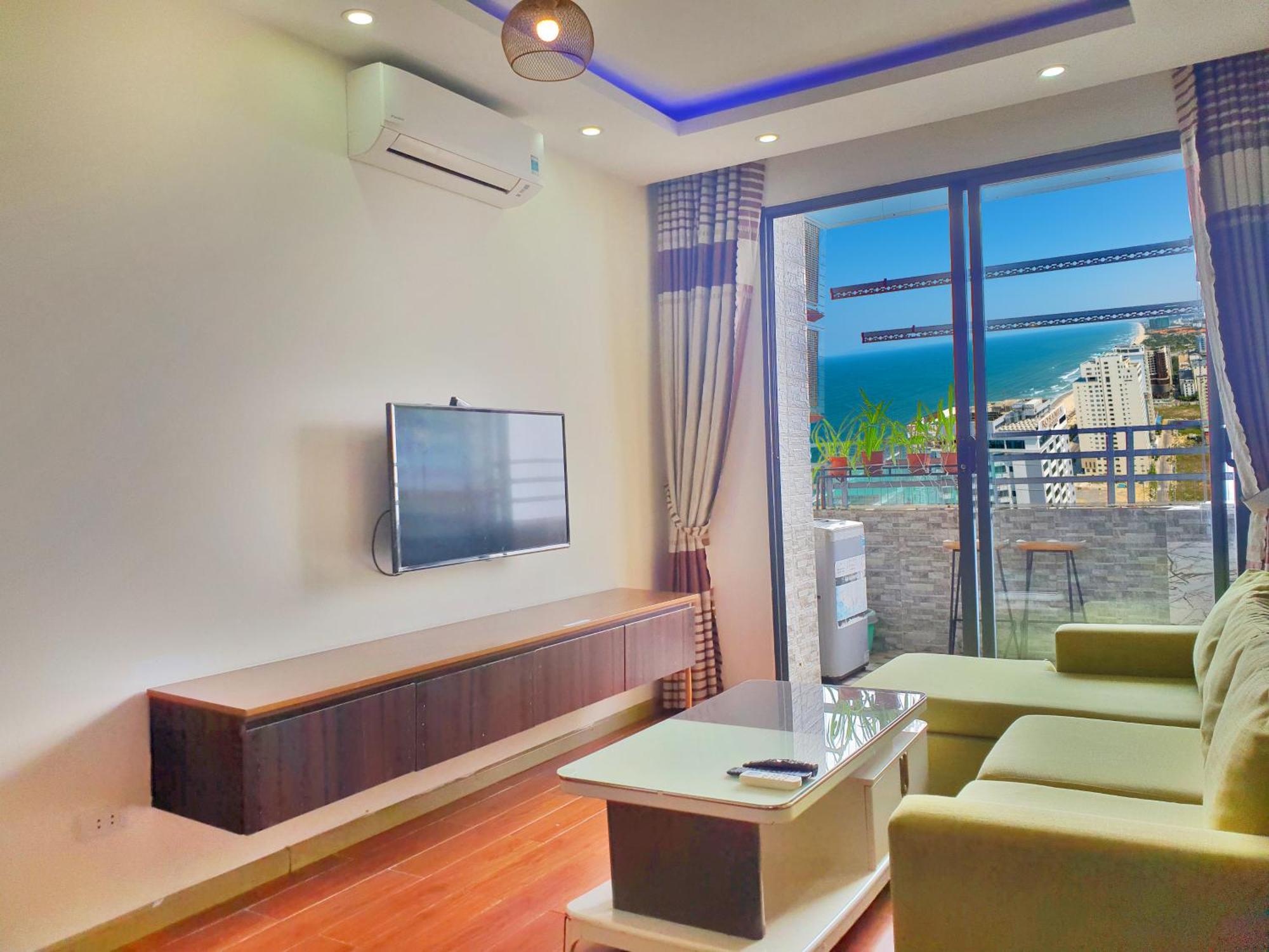 Апартаменты 2Br Balcony Best Sea View - City View - Optional - High Floor - 1' To My Khe Beach - Can Ho 2Pn Ban Cong View Bien - View Thanh Pho - Nhieu Loai Phong - Mot Phut Den Bien - Tang Cao Дананг Экстерьер фото