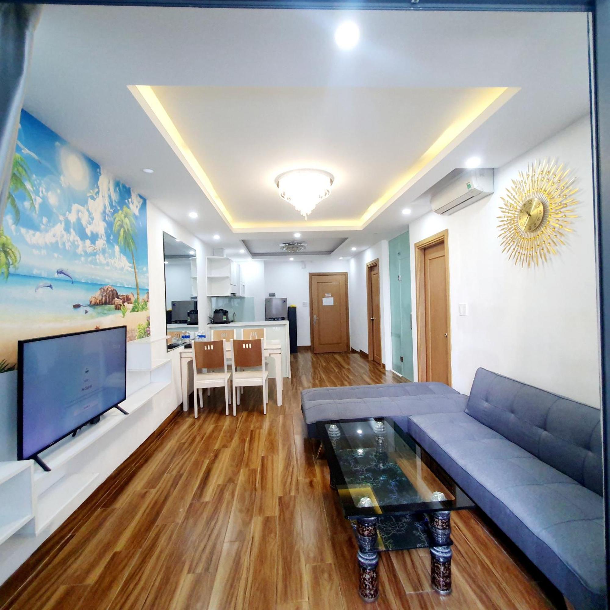 Апартаменты 2Br Balcony Best Sea View - City View - Optional - High Floor - 1' To My Khe Beach - Can Ho 2Pn Ban Cong View Bien - View Thanh Pho - Nhieu Loai Phong - Mot Phut Den Bien - Tang Cao Дананг Экстерьер фото