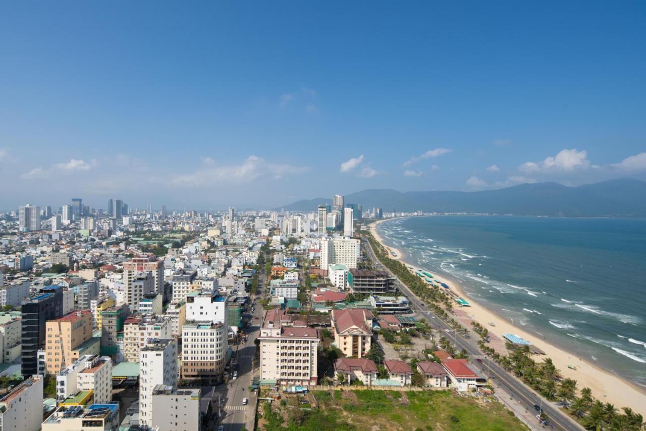 Апартаменты 2Br Balcony Best Sea View - City View - Optional - High Floor - 1' To My Khe Beach - Can Ho 2Pn Ban Cong View Bien - View Thanh Pho - Nhieu Loai Phong - Mot Phut Den Bien - Tang Cao Дананг Экстерьер фото